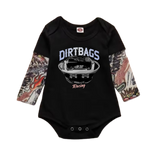 Dirtbags Racing Baby Onesie