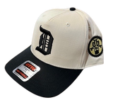 Big D Snapback -Cream/Black