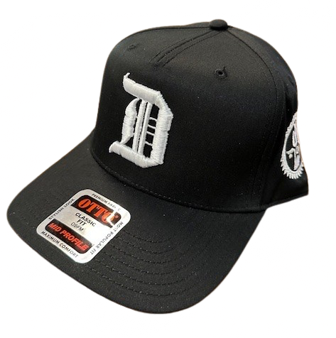 Big D Snapback - Black/White